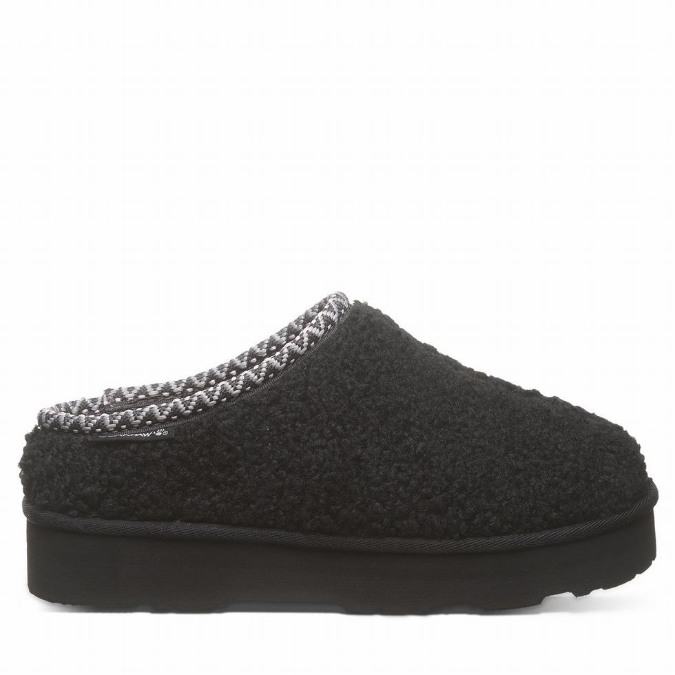 Bearpaw Snuggle Martis Pantoffels Dames Zwart | XZS4454XQ