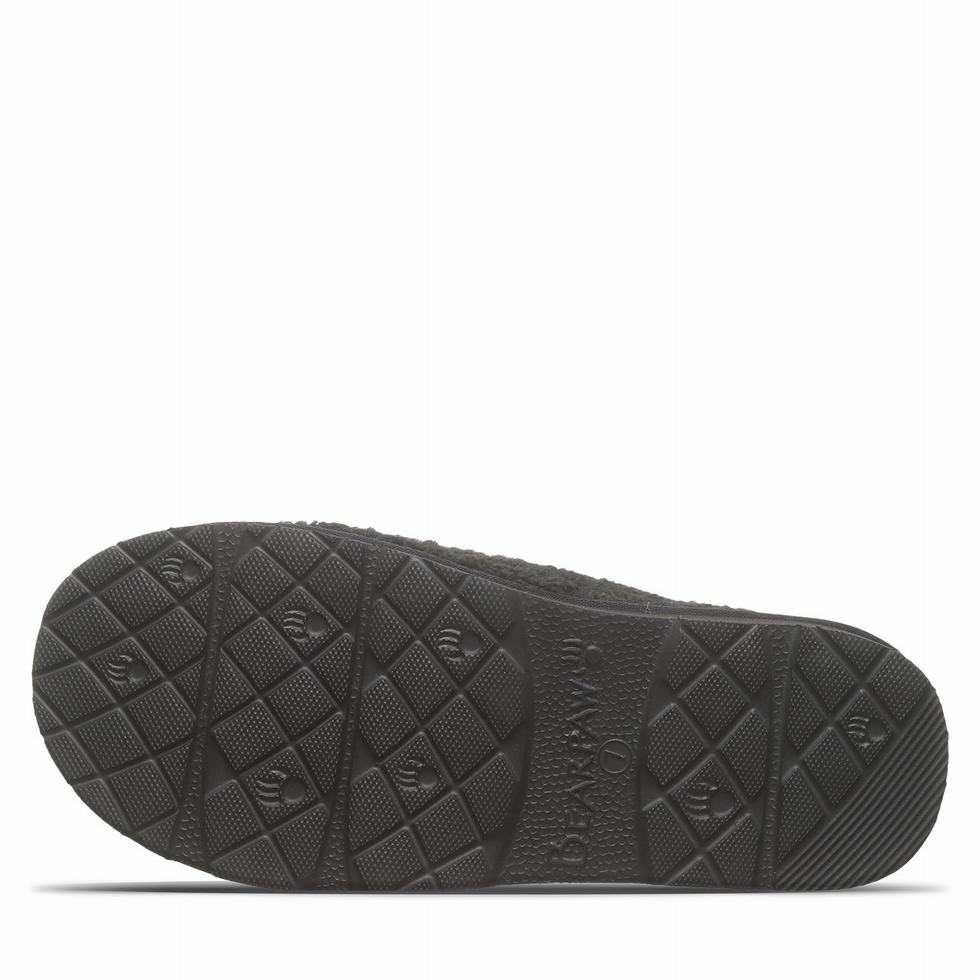 Bearpaw Snuggle Martis Pantoffels Dames Zwart | XZS4454XQ