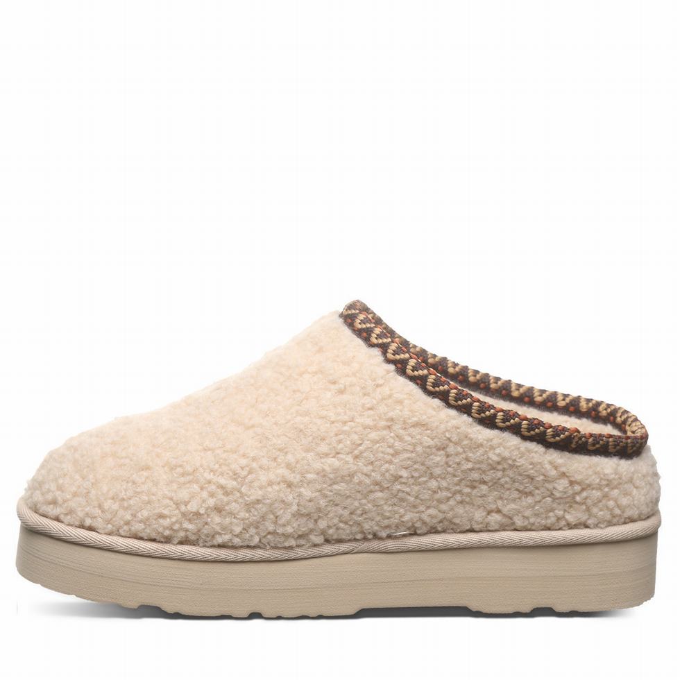 Bearpaw Snuggle Martis Pantoffels Dames Beige | SZA2820ML