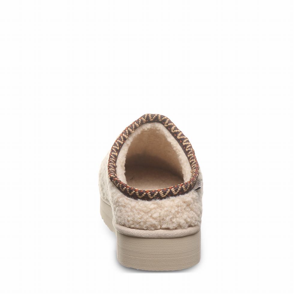 Bearpaw Snuggle Martis Pantoffels Dames Beige | SZA2820ML