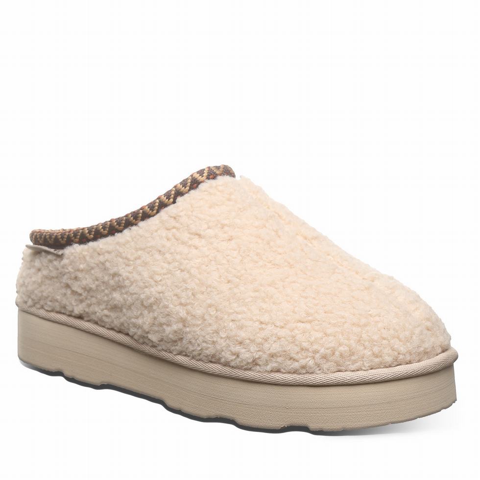 Bearpaw Snuggle Martis Pantoffels Dames Beige | SZA2820ML