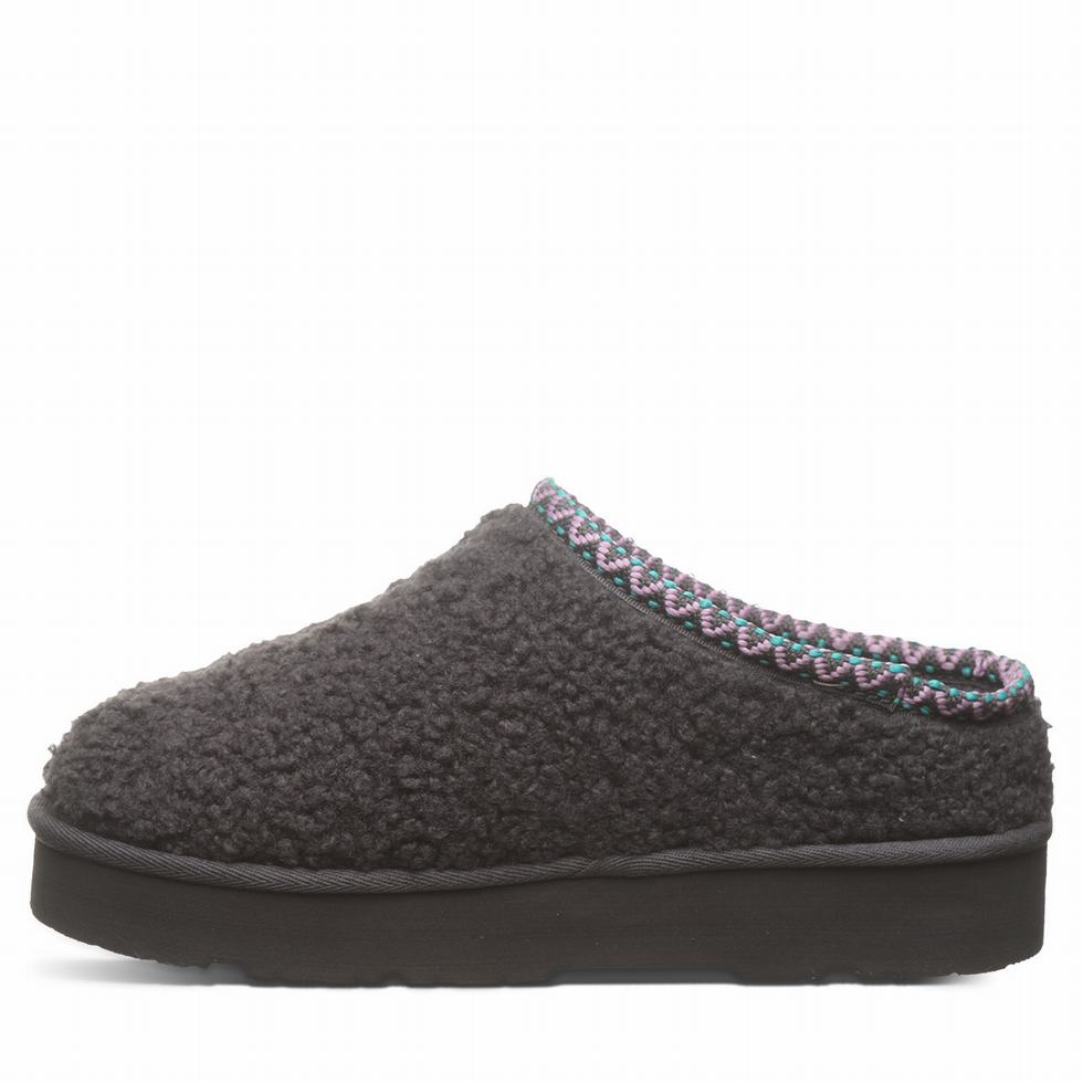 Bearpaw Snuggle Martis Pantoffels Dames Zwart | XAV8396IE