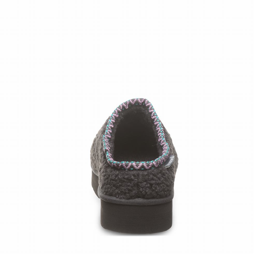 Bearpaw Snuggle Martis Pantoffels Dames Zwart | XAV8396IE