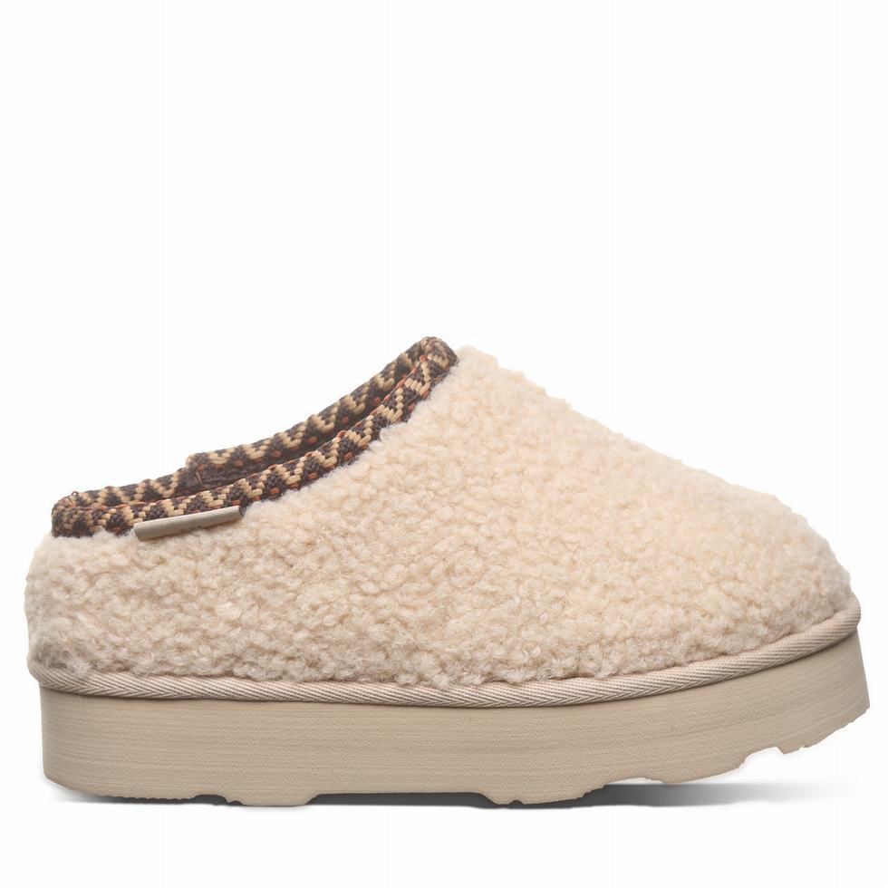 Bearpaw Snuggle Martis Youth Pantoffels Kinderen Beige | GGZ7791HV