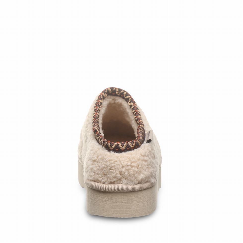 Bearpaw Snuggle Martis Youth Pantoffels Kinderen Beige | GGZ7791HV