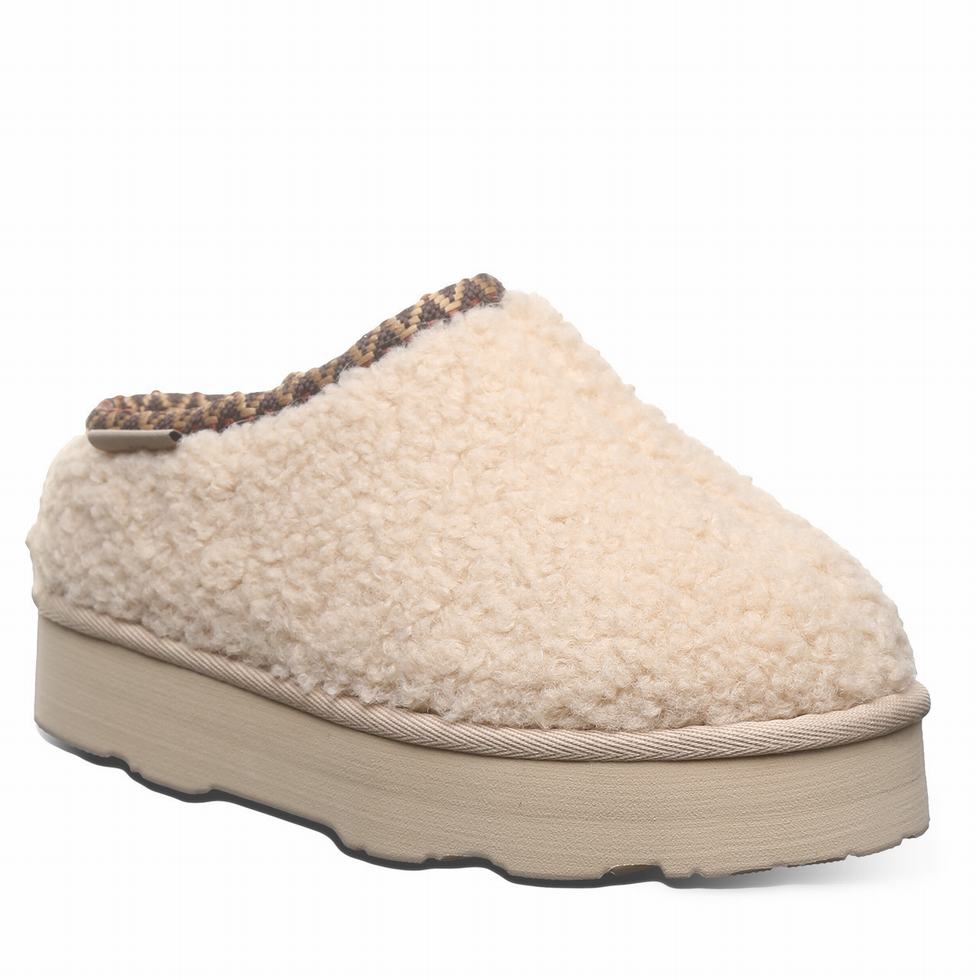 Bearpaw Snuggle Martis Youth Pantoffels Kinderen Beige | GGZ7791HV