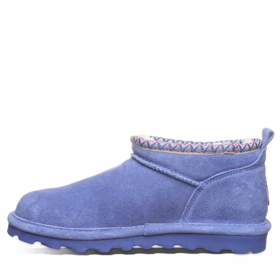 Bearpaw Super Shorty Deco Laarzen Dames Blauw | CLR8614NI