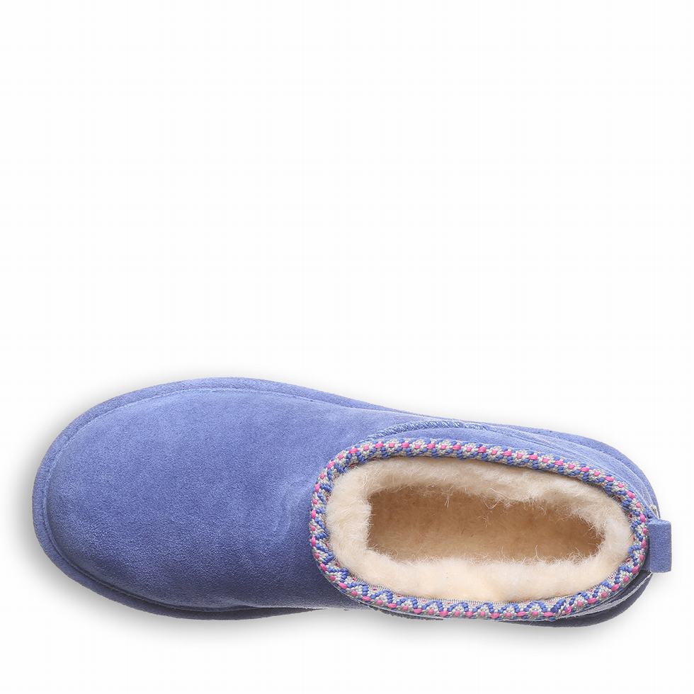 Bearpaw Super Shorty Deco Laarzen Dames Blauw | CLR8614NI