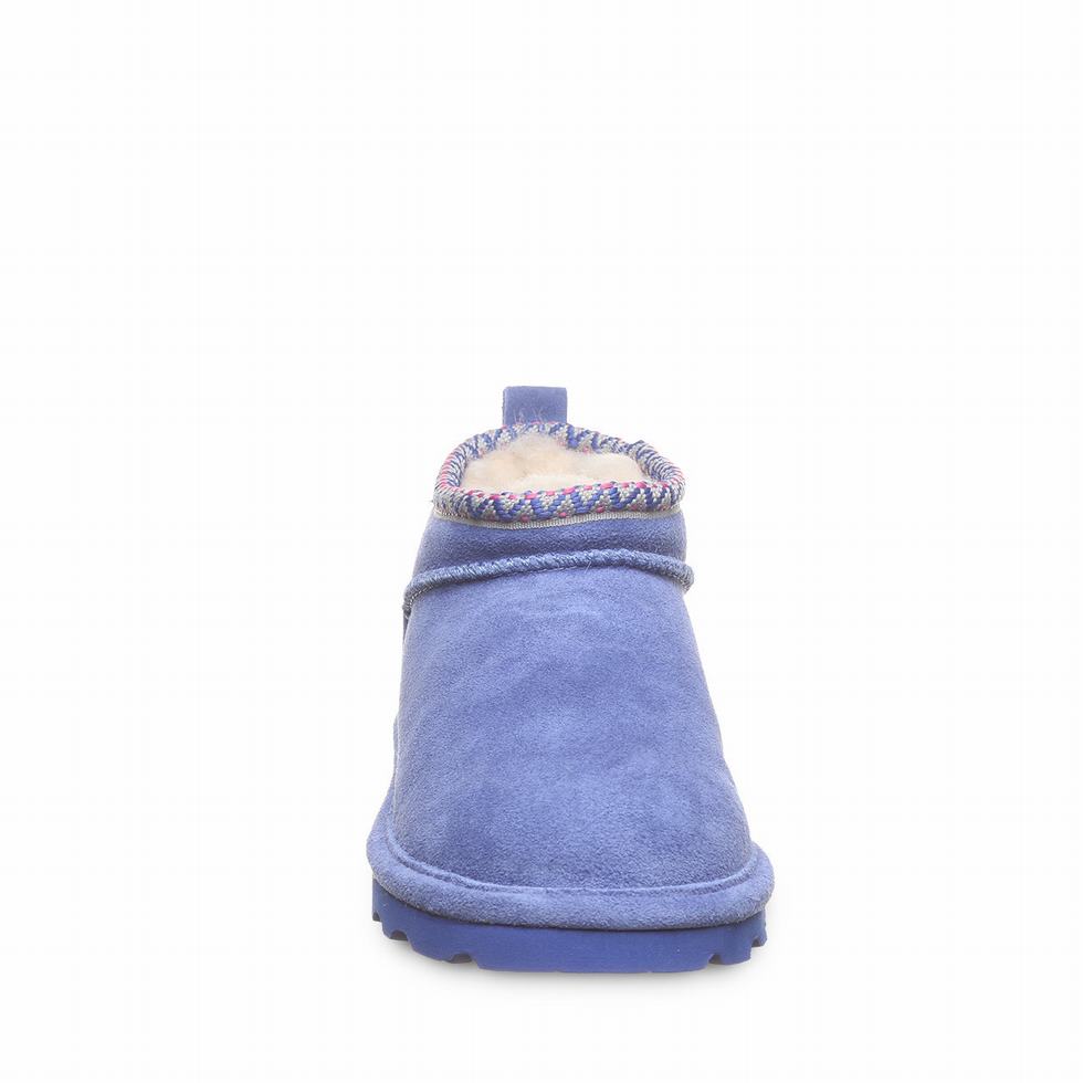 Bearpaw Super Shorty Deco Laarzen Dames Blauw | CLR8614NI