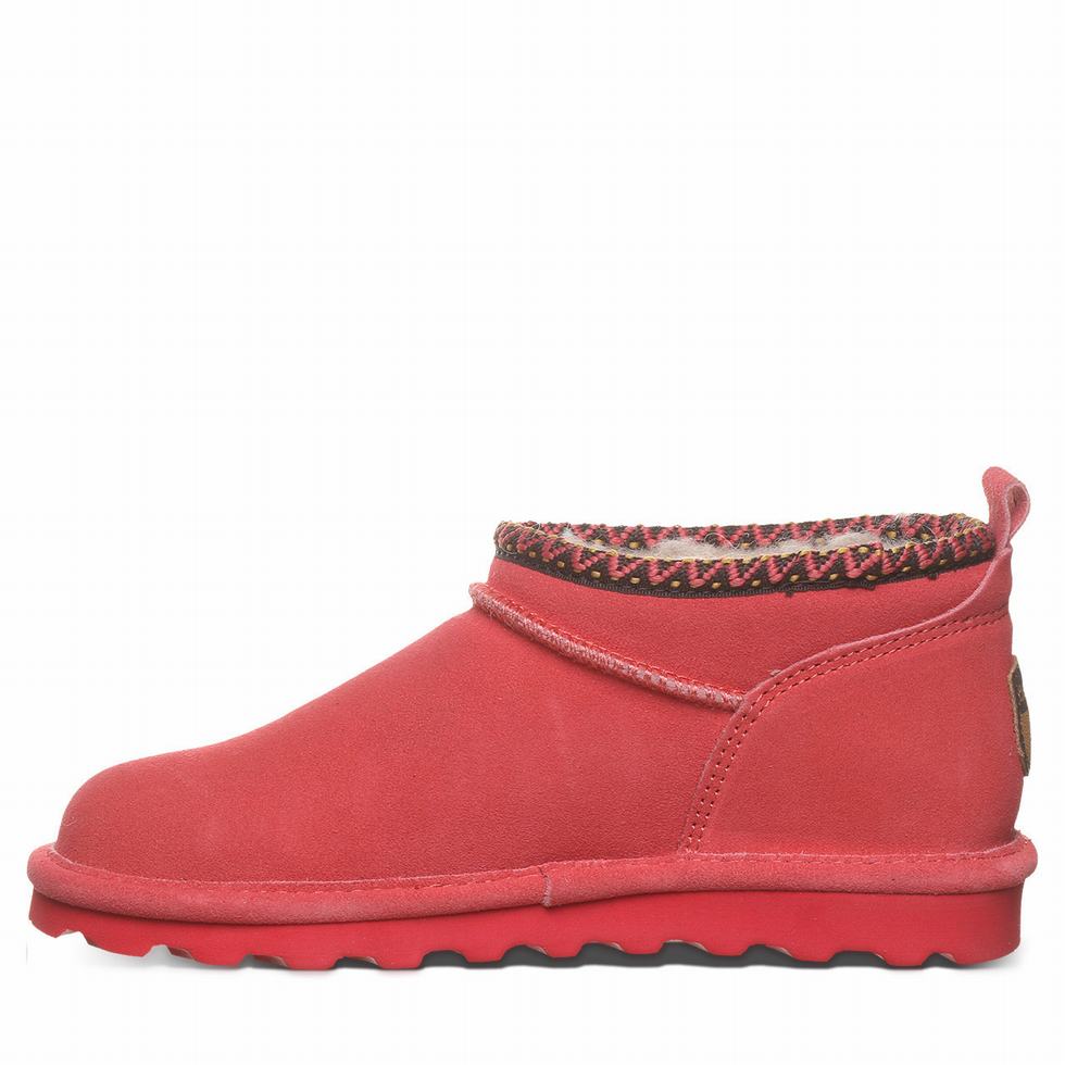 Bearpaw Super Shorty Deco Laarzen Dames Rood | BXX5388PY