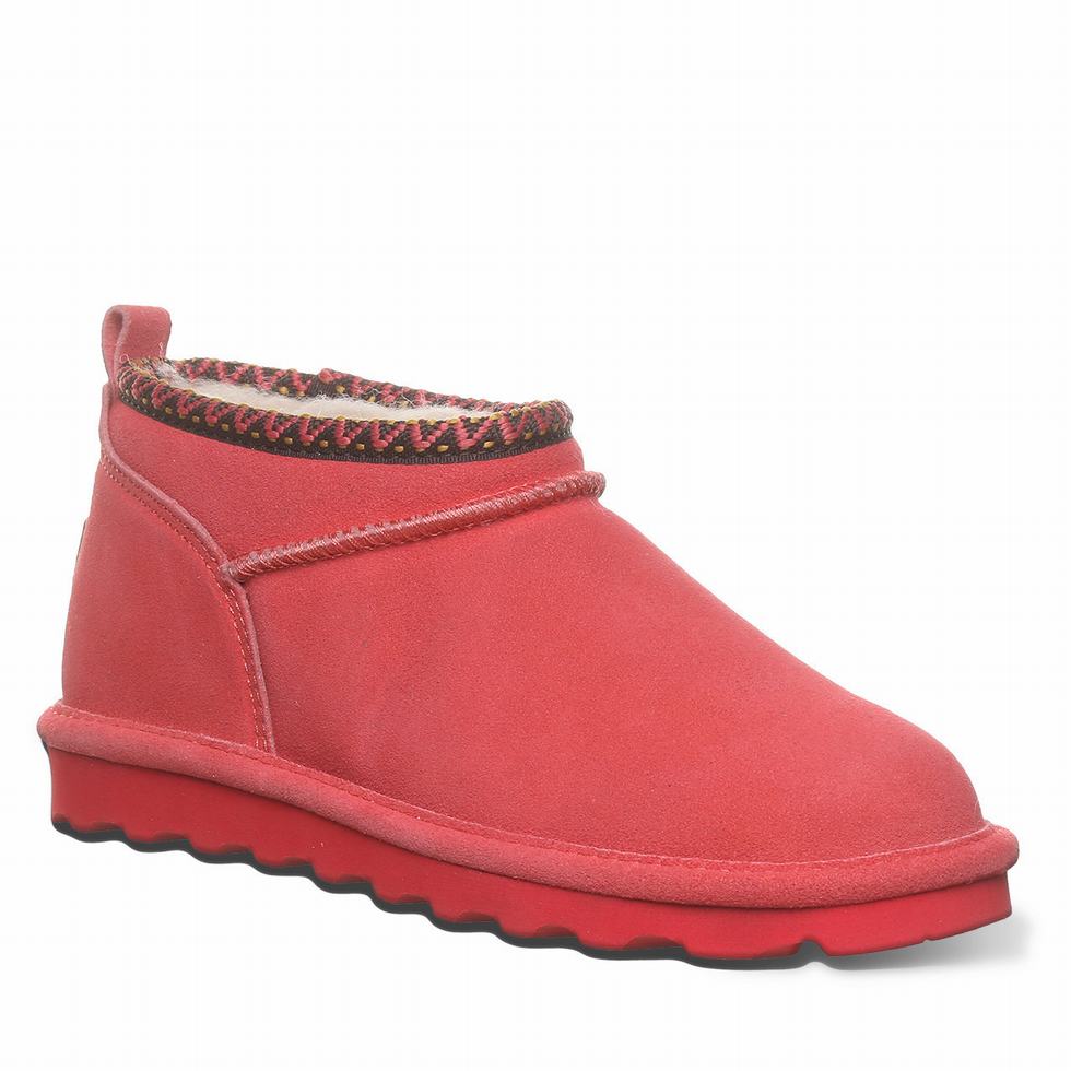 Bearpaw Super Shorty Deco Laarzen Dames Rood | BXX5388PY