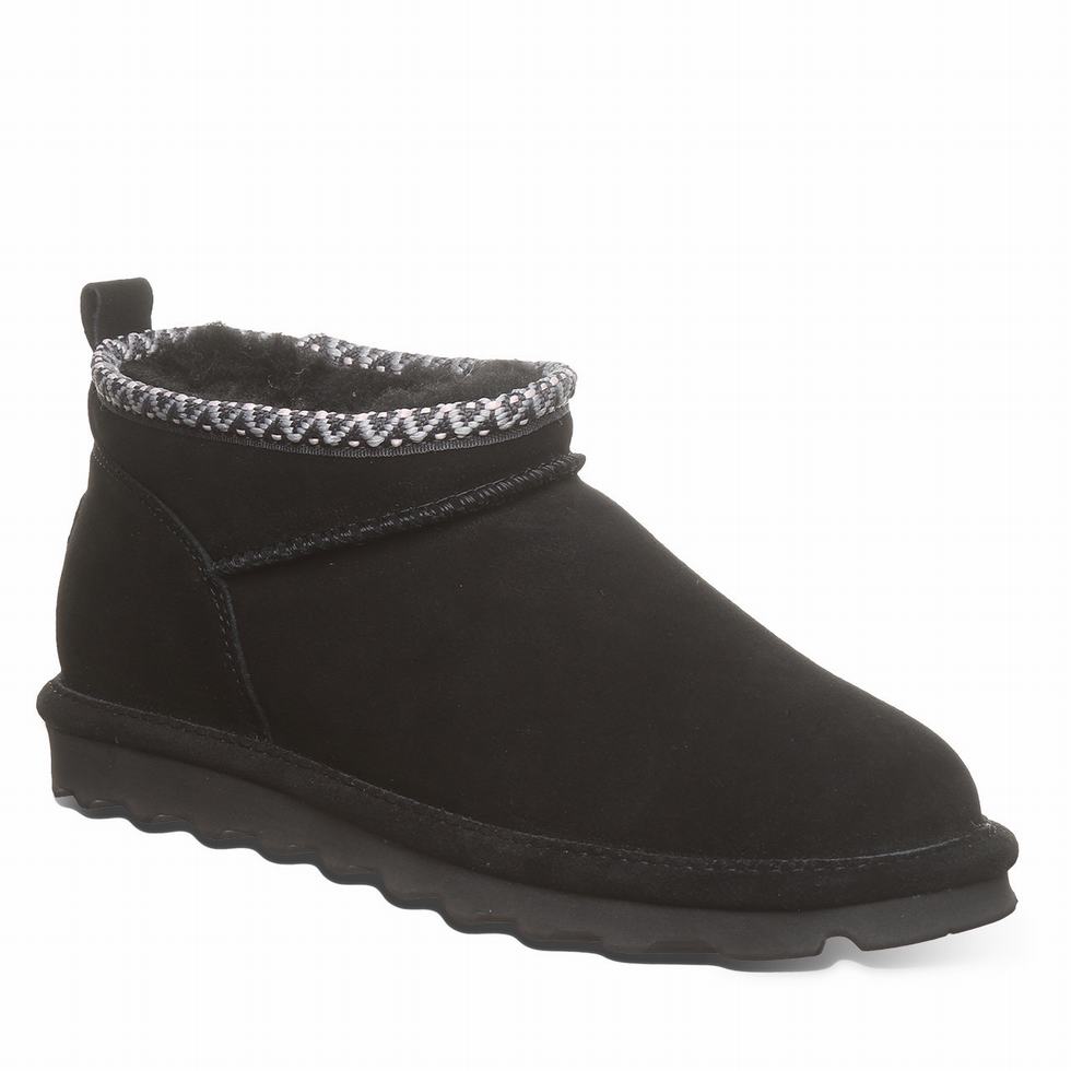 Bearpaw Super Shorty Deco Laarzen Dames Zwart | FZT8296HP