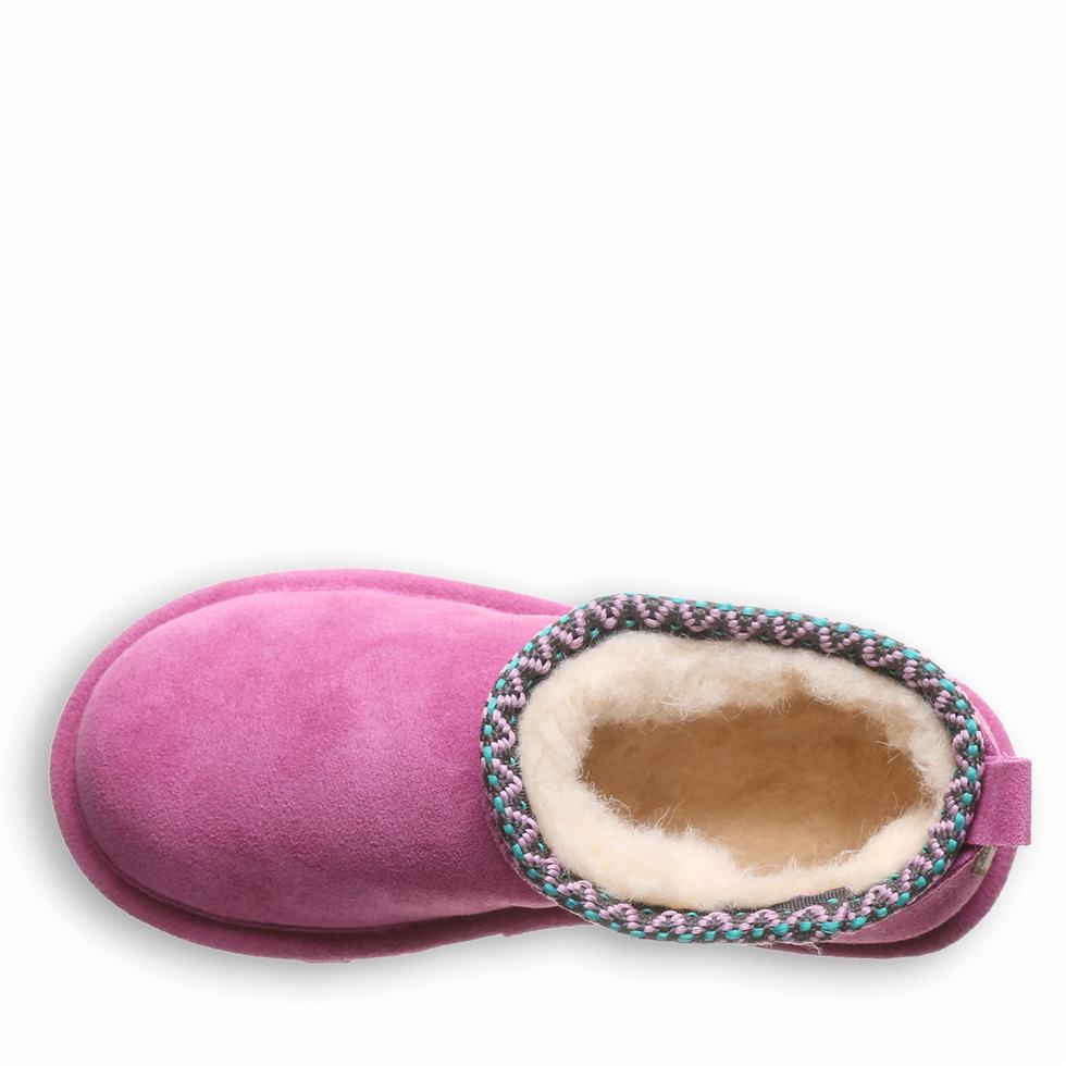 Bearpaw Super Shorty Deco Youth Laarzen Kinderen Paars | OFL5217YX