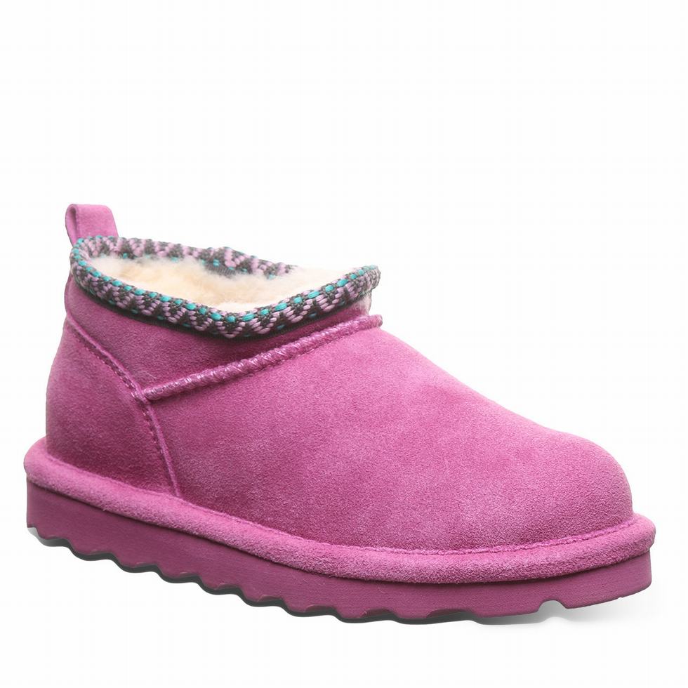 Bearpaw Super Shorty Deco Youth Laarzen Kinderen Paars | OFL5217YX