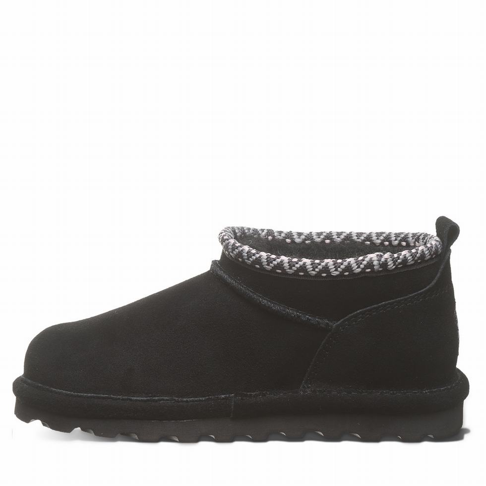 Bearpaw Super Shorty Deco Youth Laarzen Kinderen Zwart | IGR6412XL