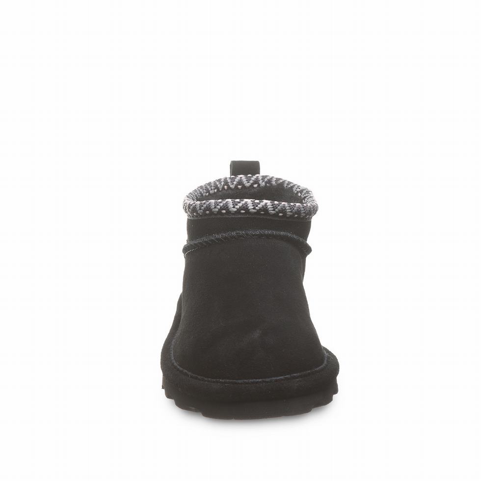 Bearpaw Super Shorty Deco Youth Laarzen Kinderen Zwart | IGR6412XL