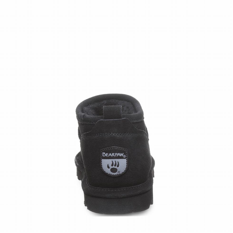 Bearpaw Super Shorty Sneeuwlaarzen Dames Zwart | OPH7515OZ