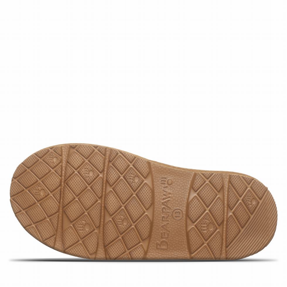 Bearpaw Tabitha Youth Pantoffels Kinderen Bruin | AKO100100RH