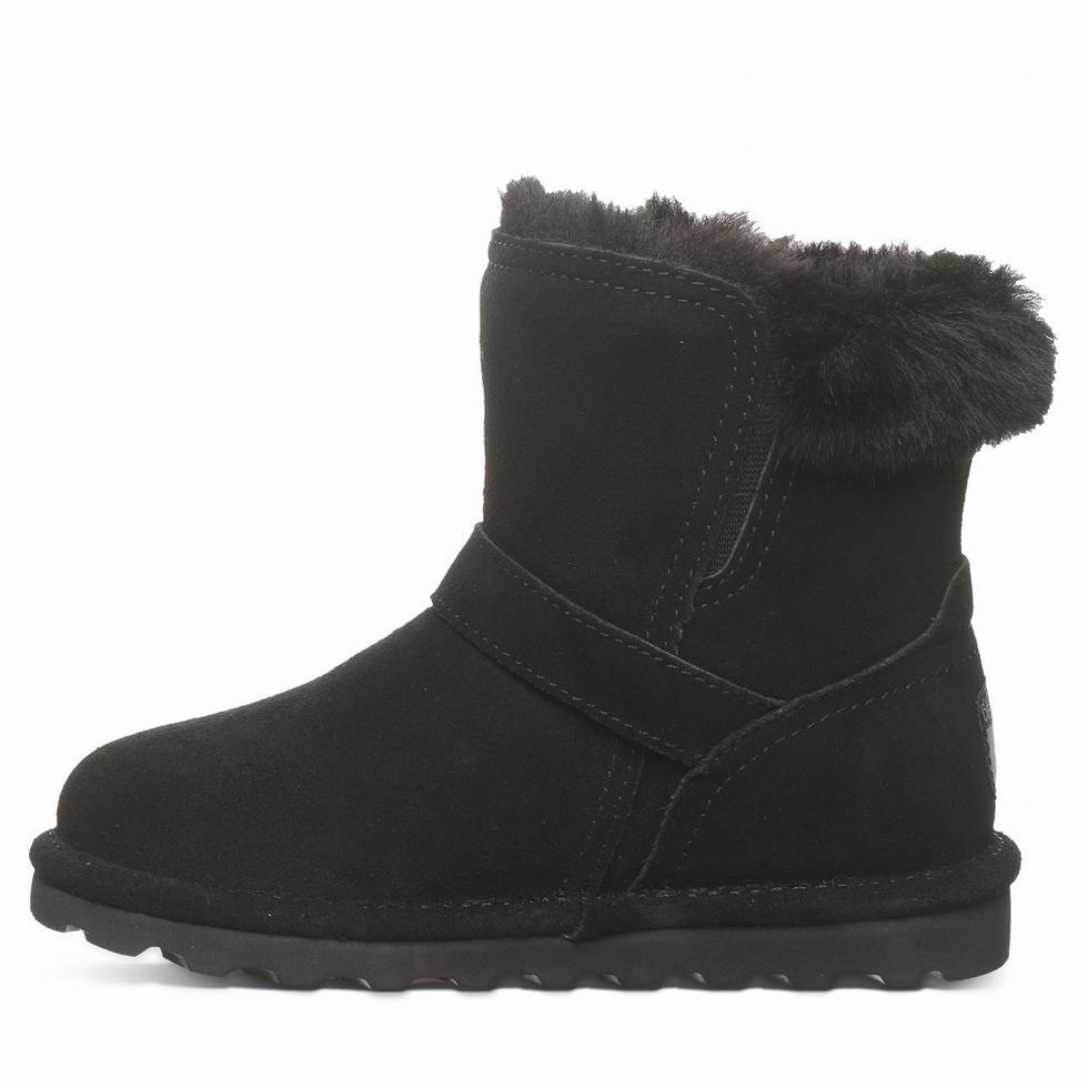 Bearpaw Tallula Youth Laarzen Kinderen Zwart | ZHN899HQ