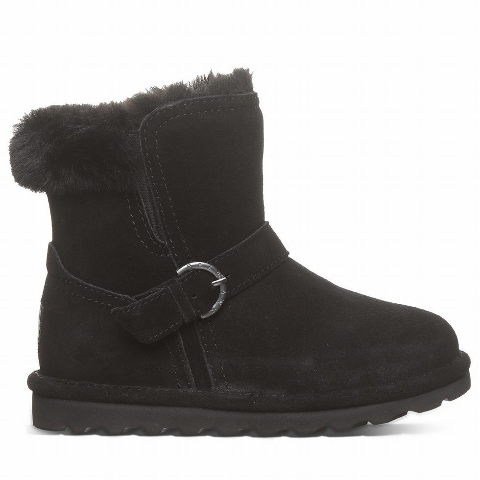 Bearpaw Tallula Youth Laarzen Kinderen Zwart | ZHN899HQ