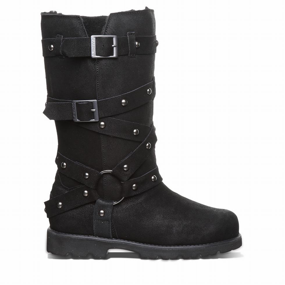 Bearpaw Theo Laarzen Dames Zwart | SXZ1622RG