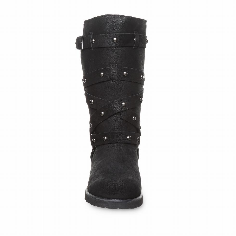 Bearpaw Theo Laarzen Dames Zwart | SXZ1622RG