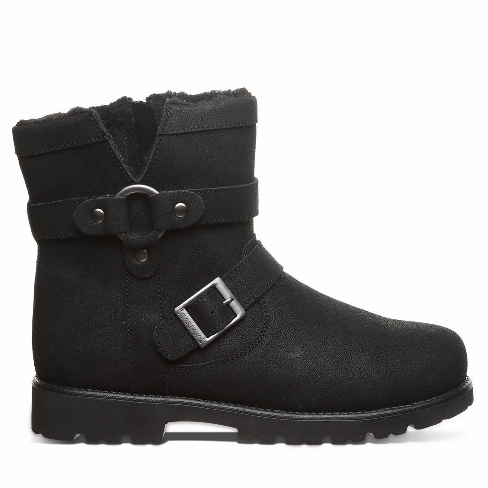 Bearpaw Theodora Laarzen Dames Zwart | QIE1928AR