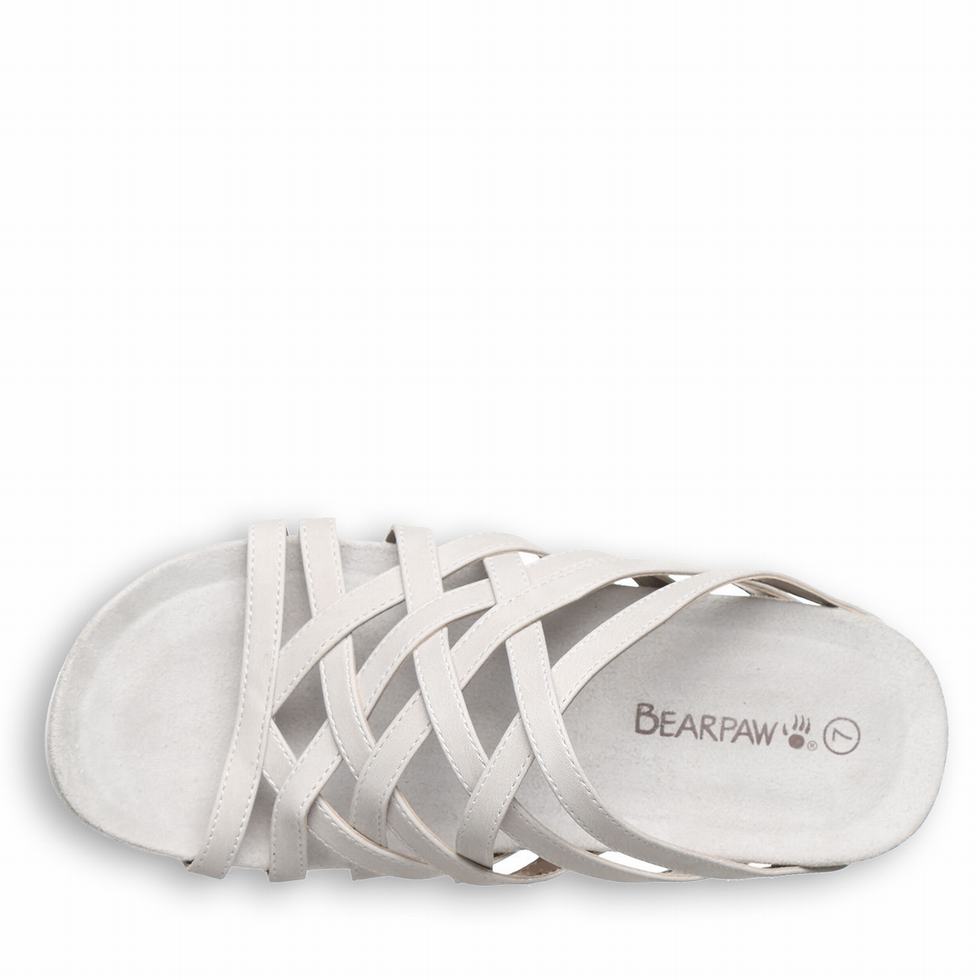 Bearpaw Zinnia Sandalen Dames Wit | KEU58UZ